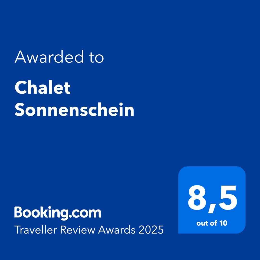 ברדנה Chalet Sonnenschein מראה חיצוני תמונה